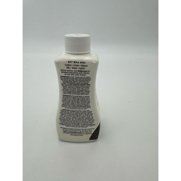Rit Dye Liquid 8oz - All Purpose Dye - Charcoal Grey - Picture 3 of 4